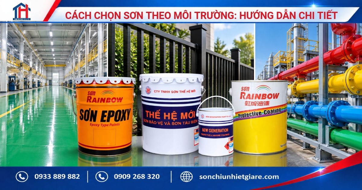 Cách Chọn Sơn Theo Môi Trường: Hướng Dẫn Chi Tiết