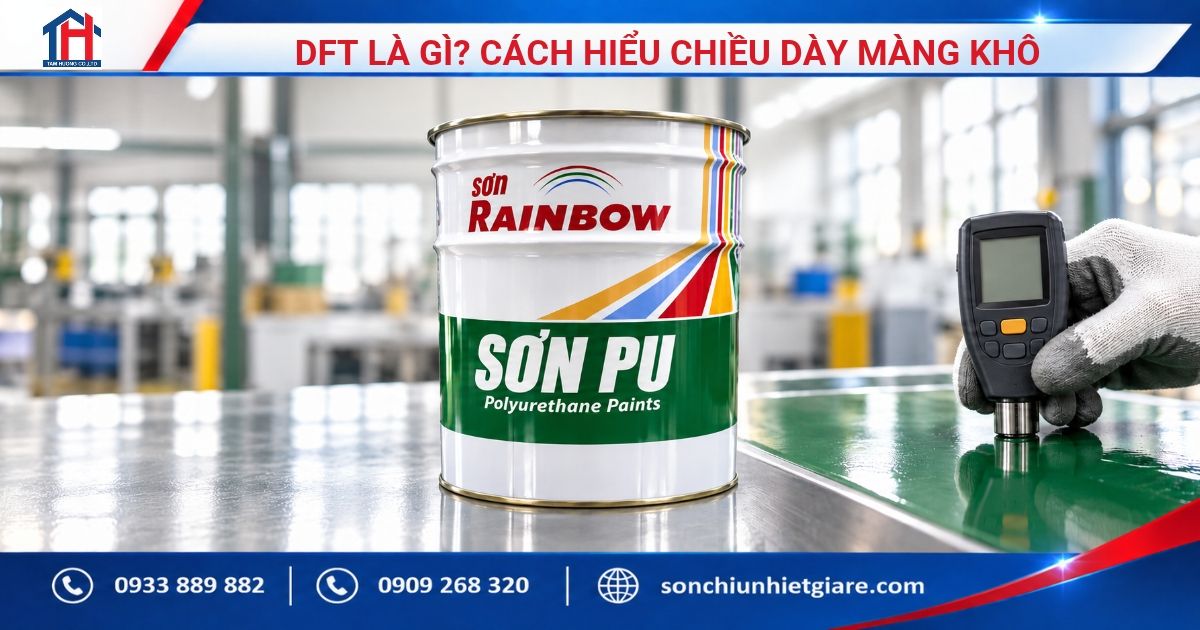 DFT Là Gì? Cách Hiểu Chiều Dày Màng Khô