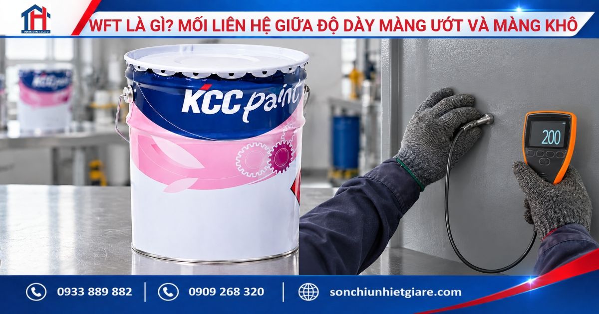 WFT Là Gì? Mối Liên Hệ Giữa Độ Dày Màng Ướt Và Màng Khô